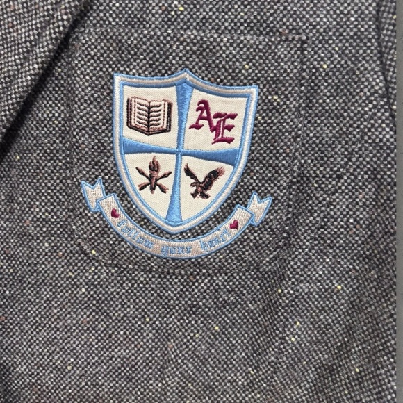 Y2K American eagle wool blend blazer - Picture 2 of 6